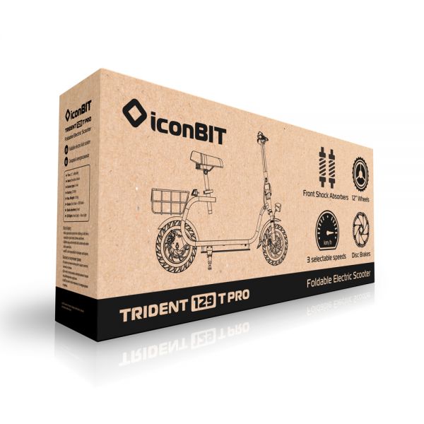 Электросамокат Iconbit TRIDENT 129T PRO Black