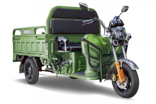 Электротрицикл Rutrike Гибрид 1500 60V1000W Зеленый