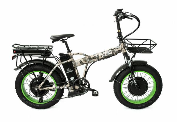 Электровелосипед Elbike Taiga 3 Twix 2000 Camouflage