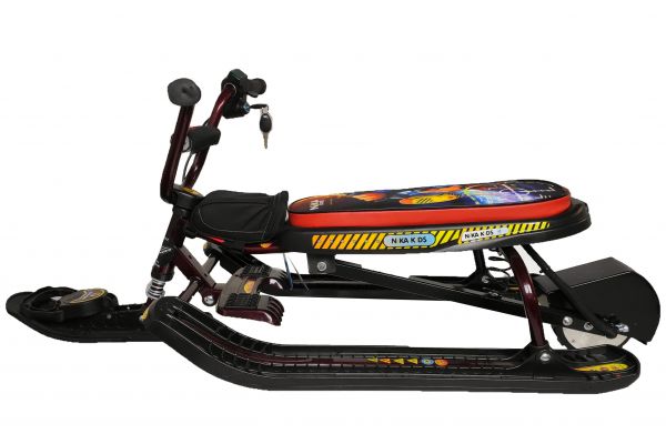 Электроснегокат SKI SCOOTER Standard Бордровый