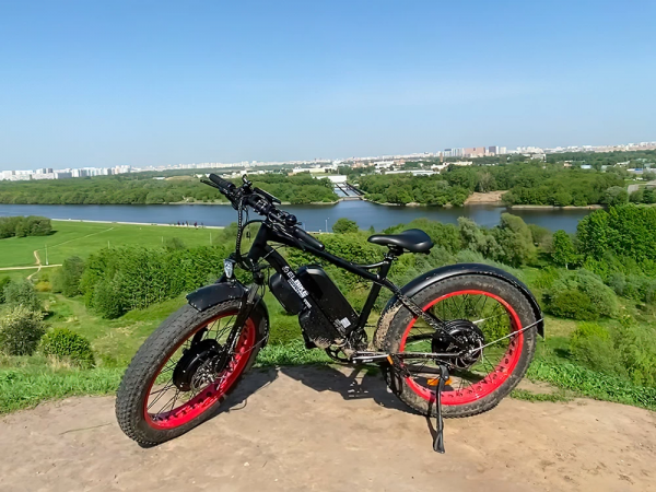 Электрофэтбайк Elbike Phantom Twix Черный