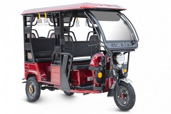 Электротрицикл Rutrike Рикша 60V1000W Красный