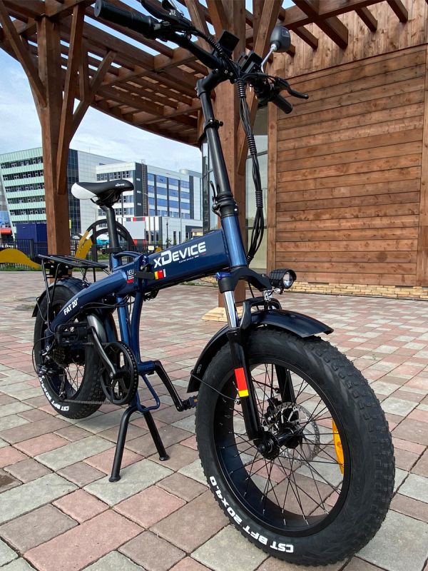 Электровелосипед xDevice xBicycle 20"FAT Синий