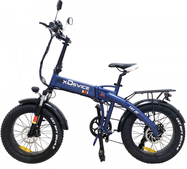 Электровелосипед xDevice xBicycle 20"FAT Синий