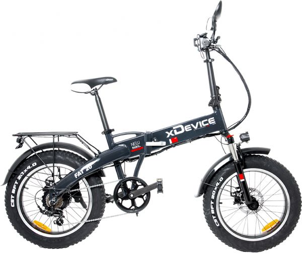 Электровелосипед xDevice xBicycle 20"FAT Синий