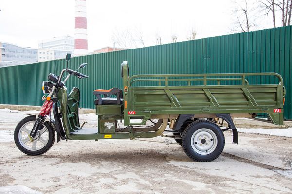 Электротрицикл Rutrike Алтай 2000 60V1500W Зеленый