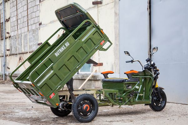 Электротрицикл Rutrike Дукат 1500 60V1000W Зеленый