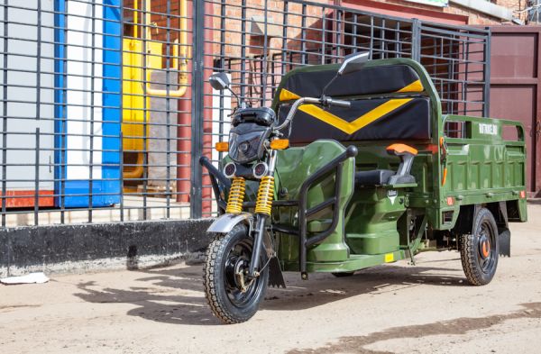 Электротрицикл Rutrike Дукат 1500 60V1000W Темно-серый