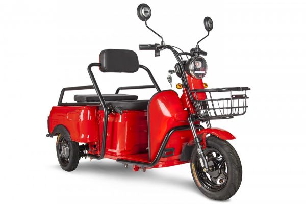 Электротрицикл Rutrike Такт 60V650W Красный