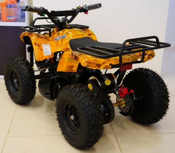 Электроквадроцикл Motax ATV Х-16 BIGWHEEL Желтый камуфляж