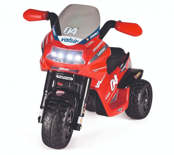 Детский электротрицикл Peg Perego Ducati Desmosedici Evo