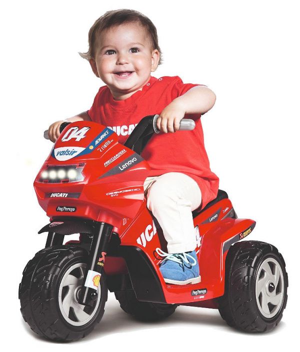 Детский электротрицикл Peg Perego Mini Ducati EVO