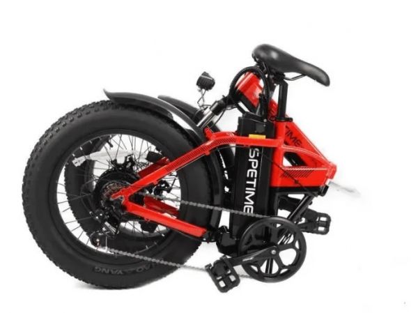 Электровелосипед Spetime E-Bike F6 Pro Красный/Черный