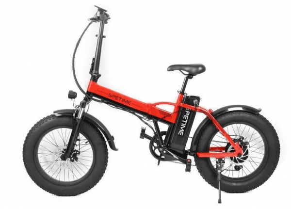 Электровелосипед Spetime E-Bike F6 Pro Красный/Черный