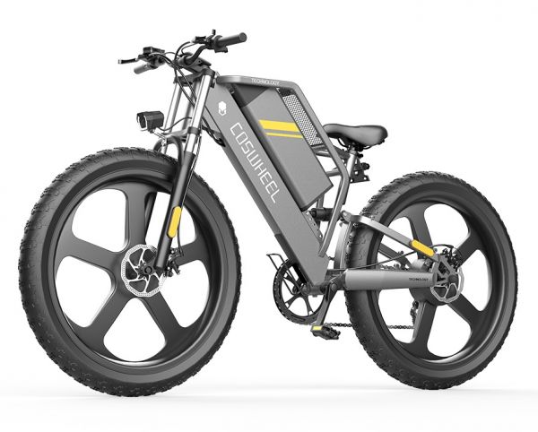 Электровелосипед Coswheel T26 Серый космос