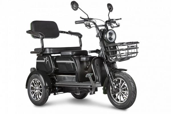 Электротрицикл Rutrike Пилот Черный