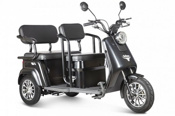 Электротрицикл Rutrike Топик Черный