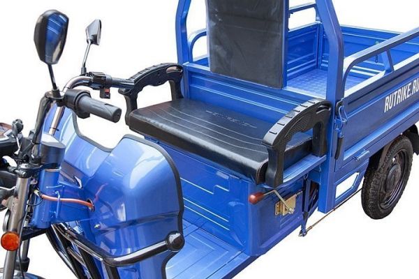 Грузовой электротрицикл Rutrike Вояж К22 1200 60V/800W Синий