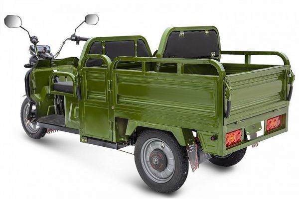 Грузовой электротрицикл Rutrike Вояж-П2 1250 60V 800W Зеленый