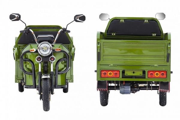 Грузовой электротрицикл Rutrike Вояж-П2 1250 60V 800W Зеленый