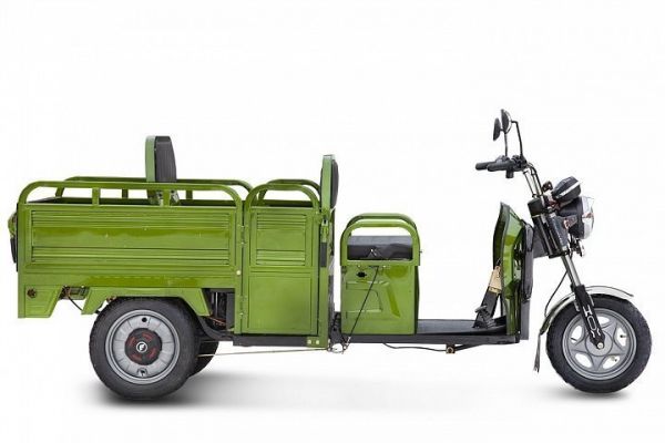 Грузовой электротрицикл Rutrike Вояж-П2 1250 60V 800W Зеленый