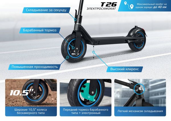 Электросамокат Neoline T26