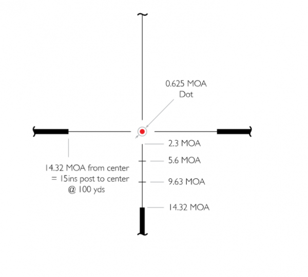 Оптический прицел Hawke Frontier 30 SF 5-30x50 LR Dot(16x)