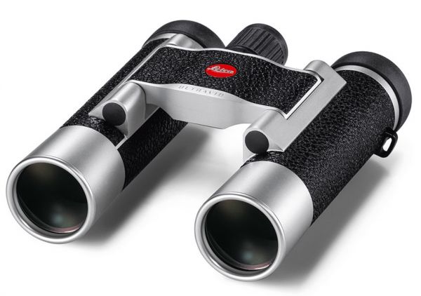 Бинокль Leica Ultravid 10x25 кожа, серебристый