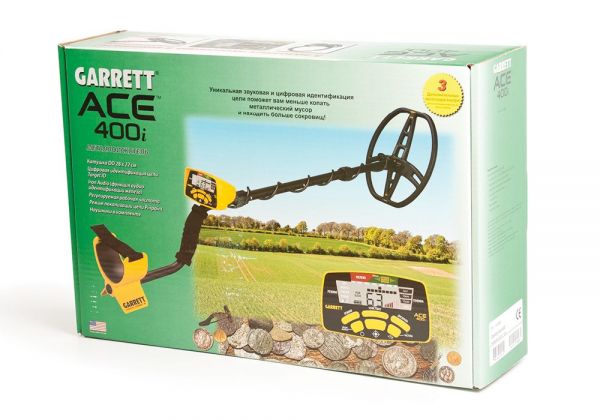 Металлоискатель Garrett Ace 400i + Garrett Pro Pointer AT