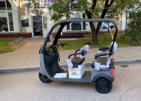 Электроскутер Wenbox Protrike K1 с крышей