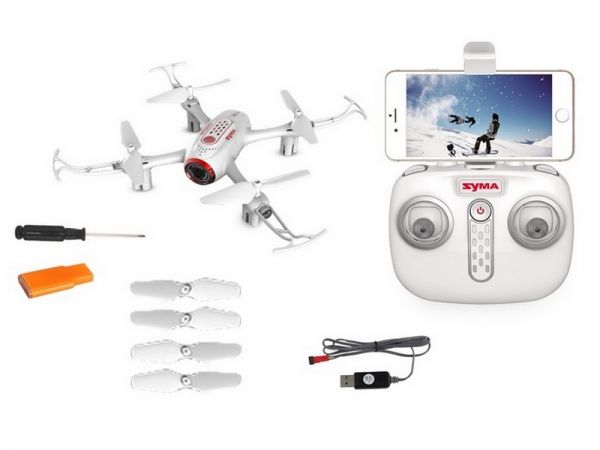 Р/У квадрокоптер Syma X22SW с FPV трансляцией Wi-Fi, 2.4G 6-AXIS RTF