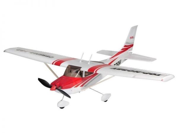 Р/У самолет Top RC Cessna 182 400 class красная 965мм 2.4G 4-ch LiPo RTF