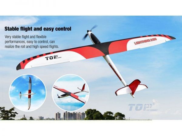 Радиоуправляемый планер Top RC Lightning 2100 (Propeller Power System) 2100мм KIT