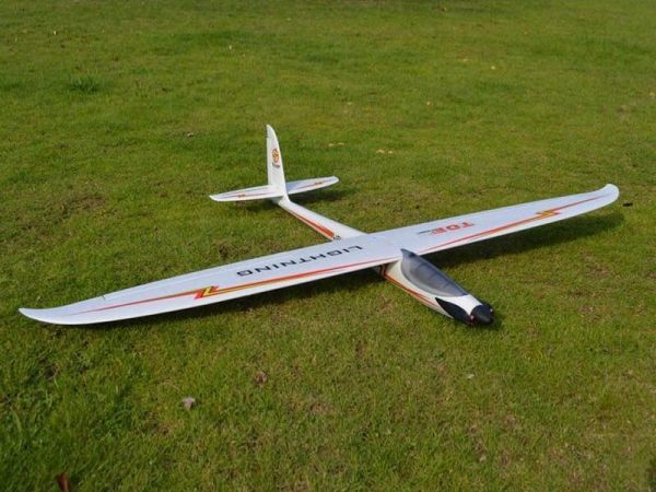 Радиоуправляемый планер Top RC Lightning V1 (Propeller Power System) 1500мм KIT