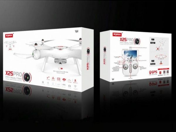 Р/У квадрокоптер Syma X25PRO с FPV трансляцией, GPS, барометр 2.4G RTF