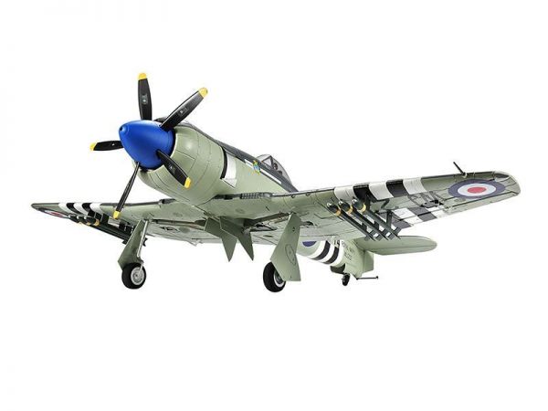 Радиоуправляемый самолет Top RC SEA FURY зеленый 1200мм PNP