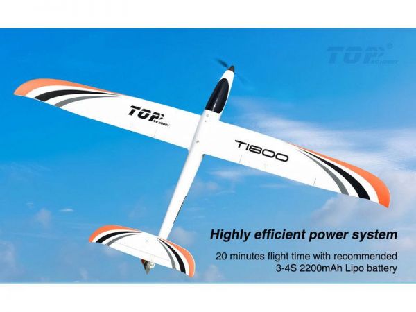 Радиоуправляемый планер Top RC T1800 (Propeller Power System) 1800мм KIT